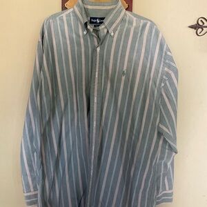 Ralph Lauren Green Casual Button Down Shirt